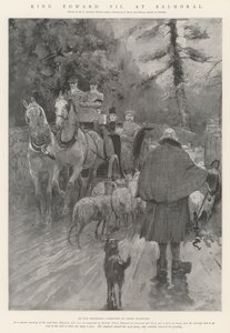 Król Edward VII w Balmoral